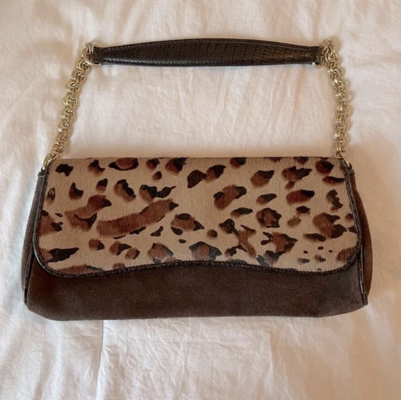 Vintage Animal Print Shoulder Bags
